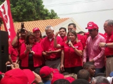 Nancy Acencio entre Grandes en Bolivar.